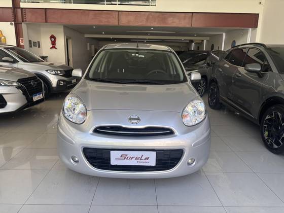 NISSAN MARCH 1.6 SV 16V FLEX 4P MANUAL NISSAN MARCH 1.6 SV 16V FLEX 4P MANUAL